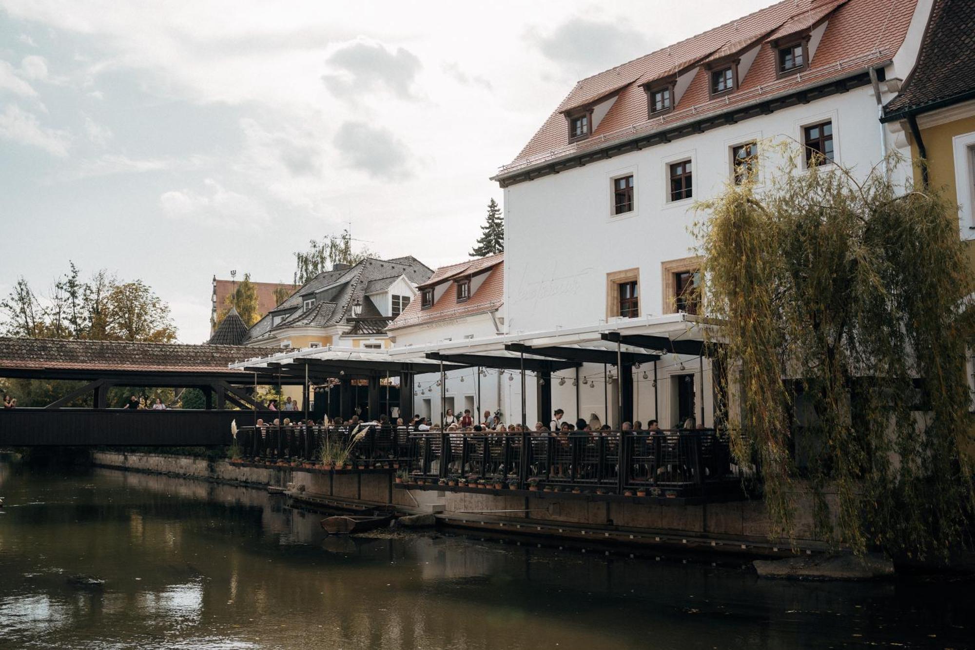 Bootshaus Amberg Hotel Bagian luar foto